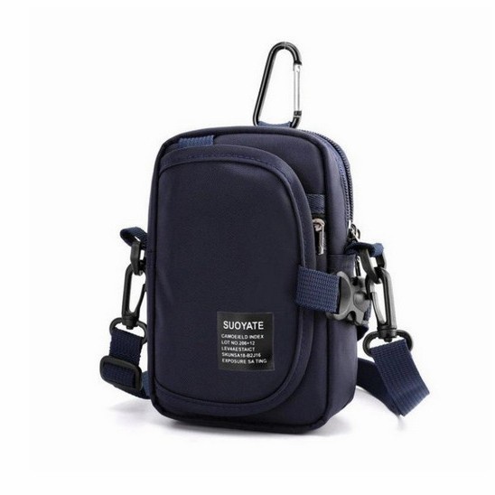 Tas slempang hp multifungsi slingbag tas pria pinggang suoyate130 - Hitam