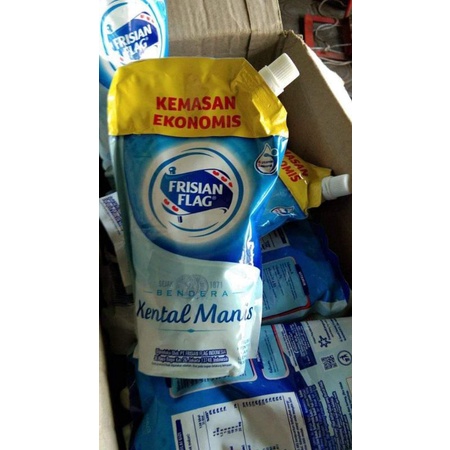 

Susu kental manis fresh flag kemasan ekonomi