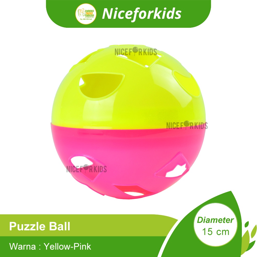 Puzzle Ball / Block Bola Puzzle / Mainan Puzzle Anak