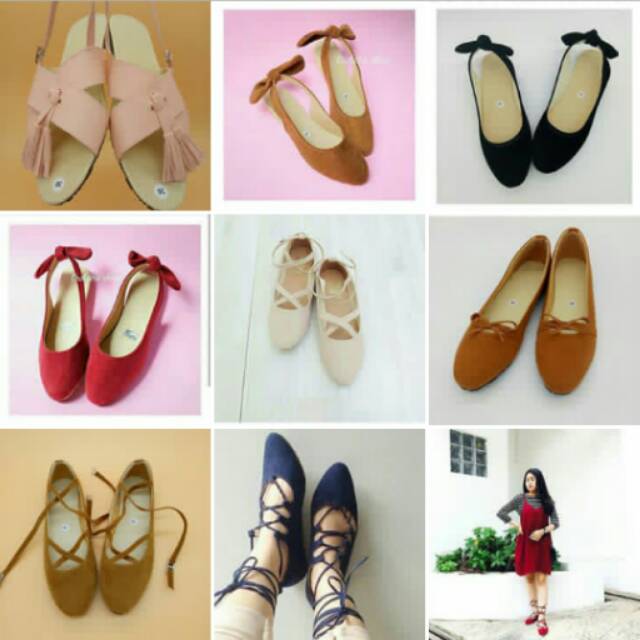 Sepatu Wanita/Cewek 100 RIBU Dapat 3PCS MURAH AJA KAK