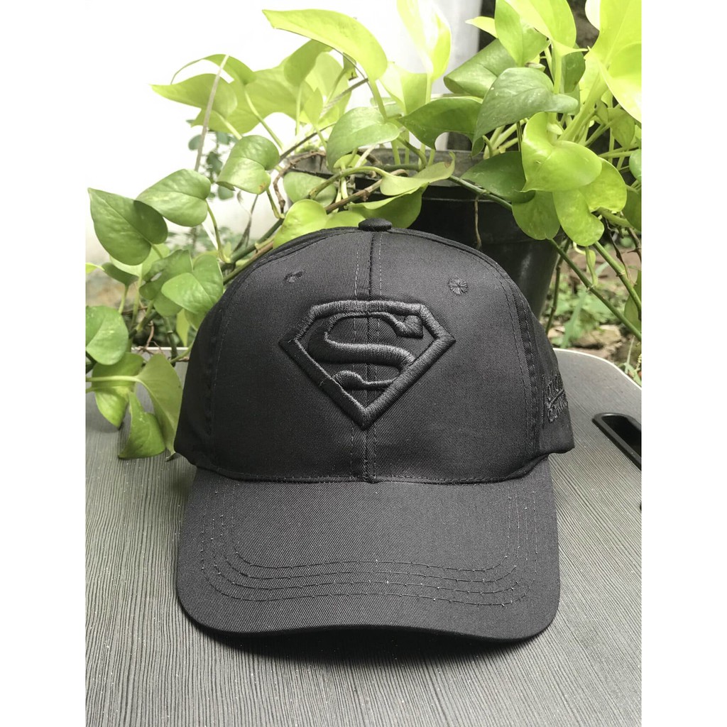 Topi Distro Pria Logo Superman / Topi Karakter Distro Logo Superman