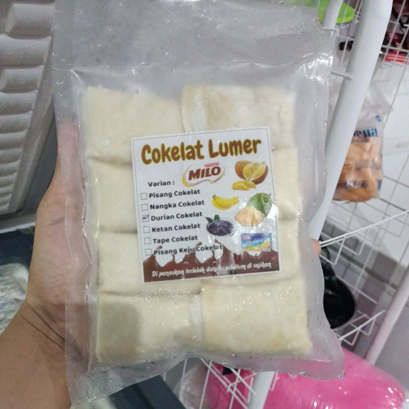 

Durian coklat lumer isi 8