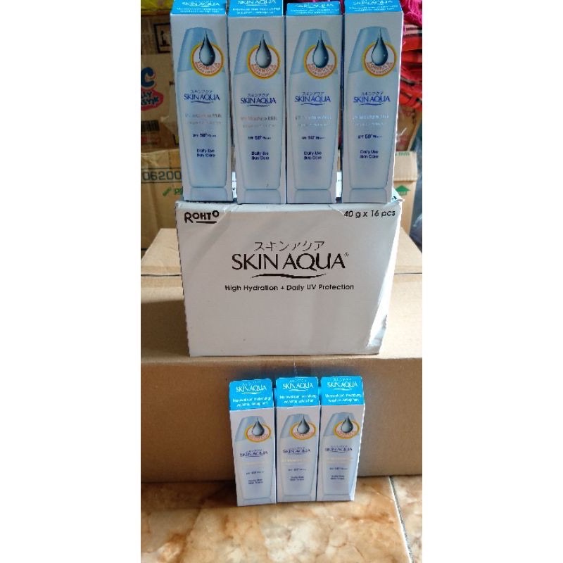 SKIN AQUA SPF 50 SPF 30 SPF 25 TONE UP UV ESSENCE | SKINAQUA READY STOCK