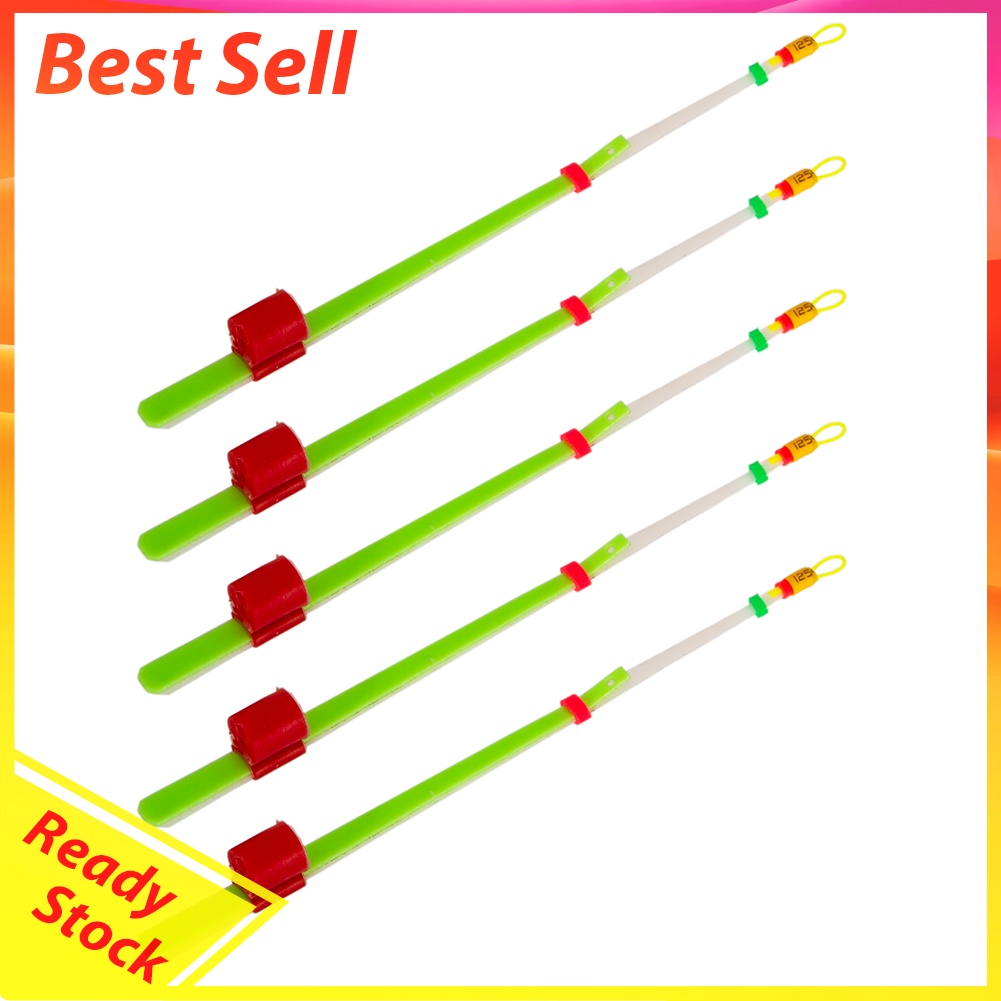 5pcs Winter Ice Fishing Rod Top Tip Pole Bobber Indicator Extension Rods