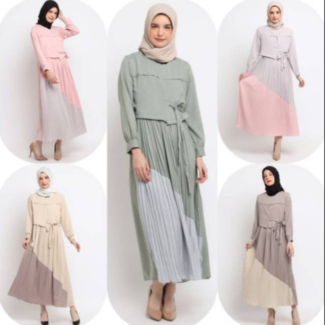 Muslim Fashion Le Najwa Lowry Gamis Dress