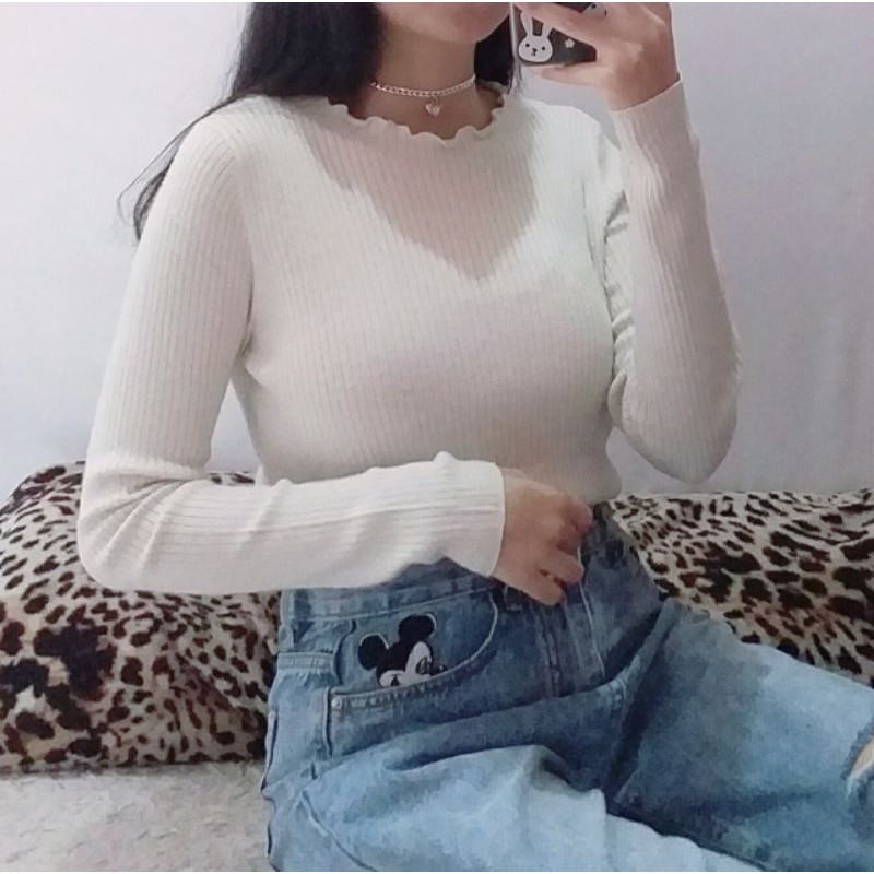 

Uniqlo Glitter White