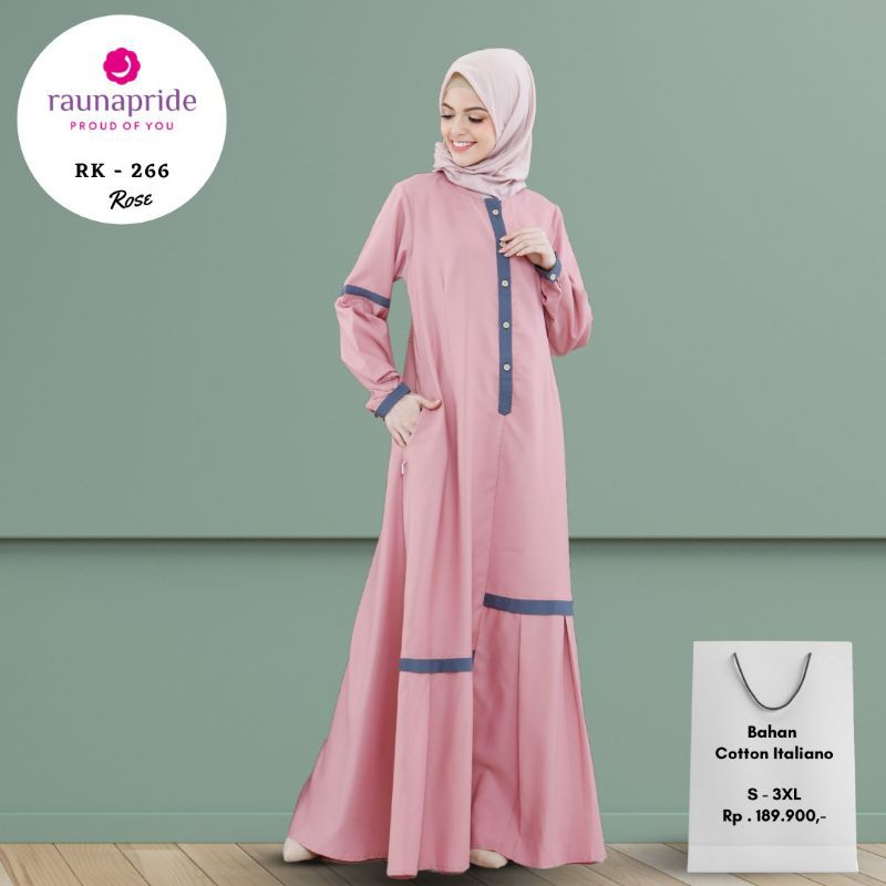TERBARU Gamis Rauna/ Gamis Murah/ Gamis Jumbo/ Gamis Syar'i