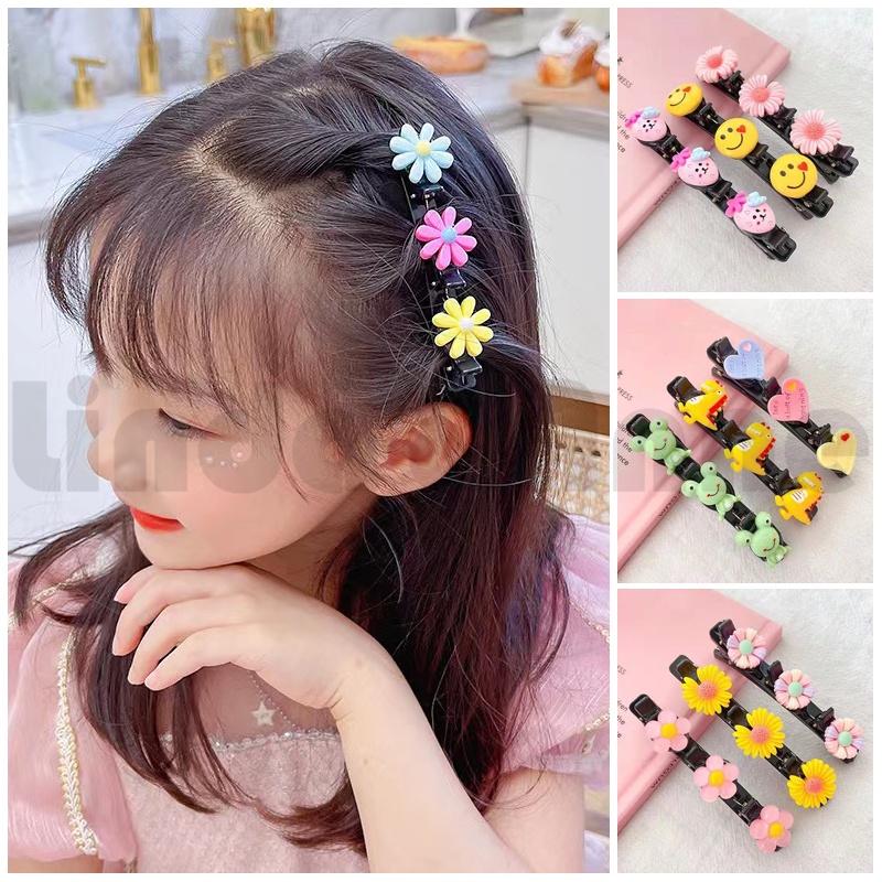 [ 3 PCS ] Jepit Rambut Anak Motif Buah Lucu Daily Fashion Korean Style