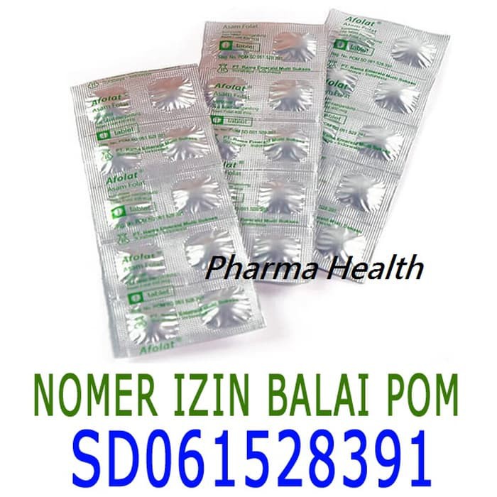 PAKET CEPAT HAMIL AFOLAT 400 MCG/PAKET 90HARI(FREE TESPACK)