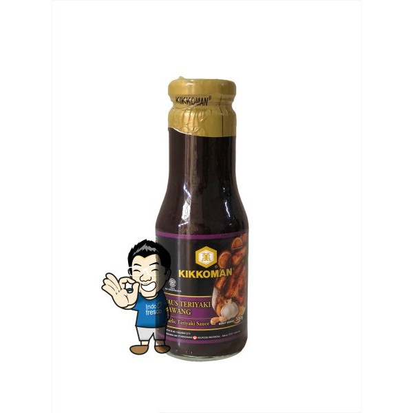 

Special Kikkoman Garlic Teryaki Sauce- Saus Teriyaki Bawang HALAL 300g Terbaru