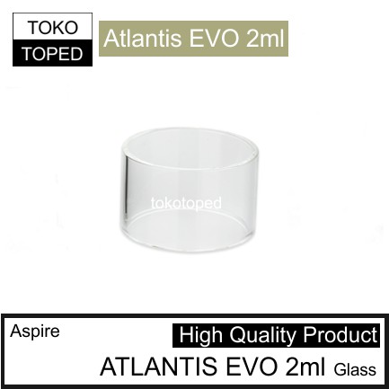 Aspire ATLANTIS EVO 2ml Replacement Glass | kaca pengganti kit