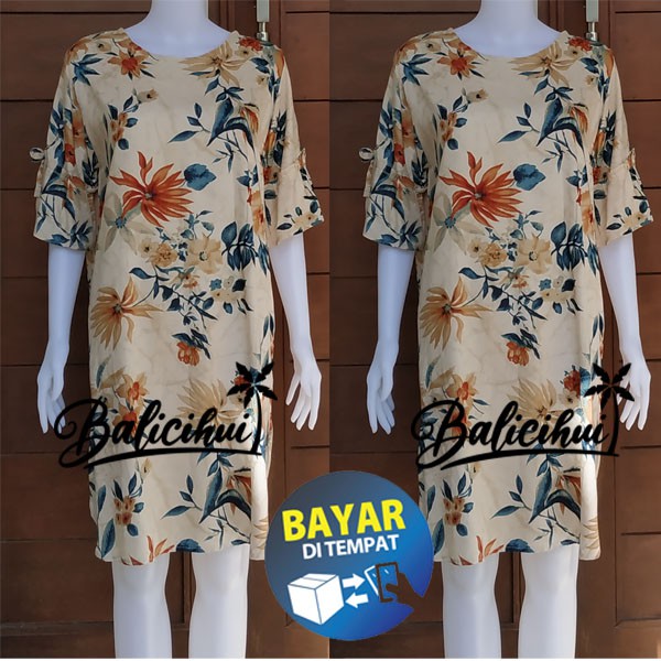 Balicihui Dress Ayako Dress Wanita Dress Bali Dress Pendek Dress Kasual