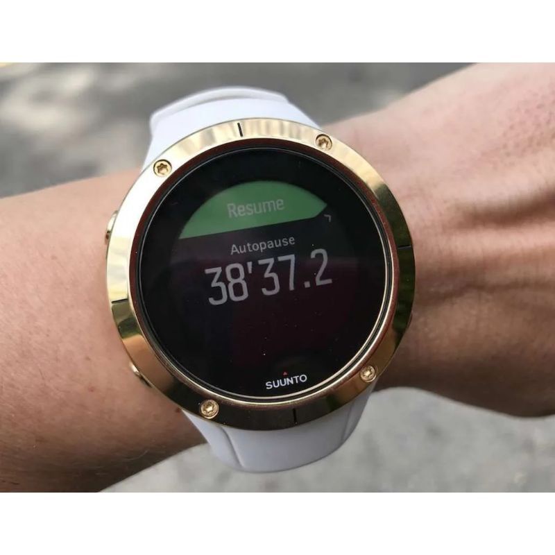 JAM TANGAN PRIA/WANITA SUUNTO SPARTAN TRAINER WRIST HR GOLD ORIGINAL GARANSI RESMI 2 TAHUN