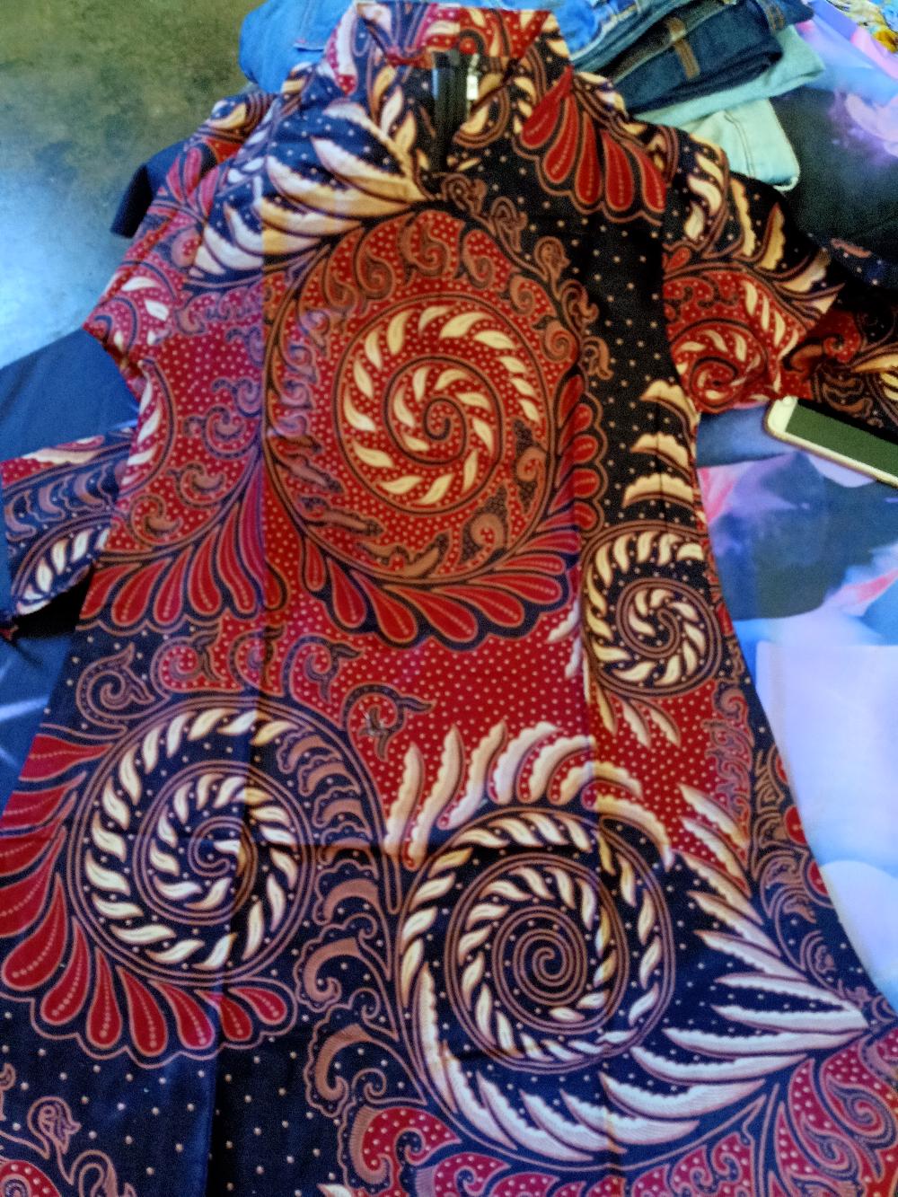 Terlaris Serut Genes Jelita Tunic Navbor Yelbor Whitbor Creambor Tunik Batik Modern Hrb030 Dolbi Dob