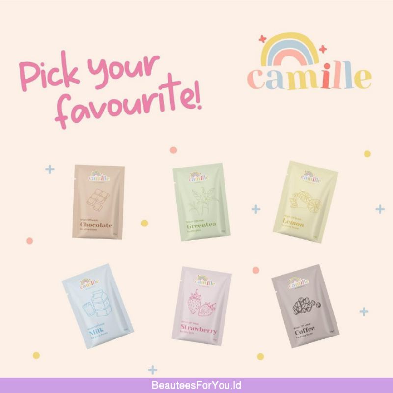 READY STOK ‼️ CAMILLE BEAUTY BY NADSHAVV ORIGINAL BPOM | MASKER CAMILLE BEAUTY BY NADSHAVV ORIGINAL-1