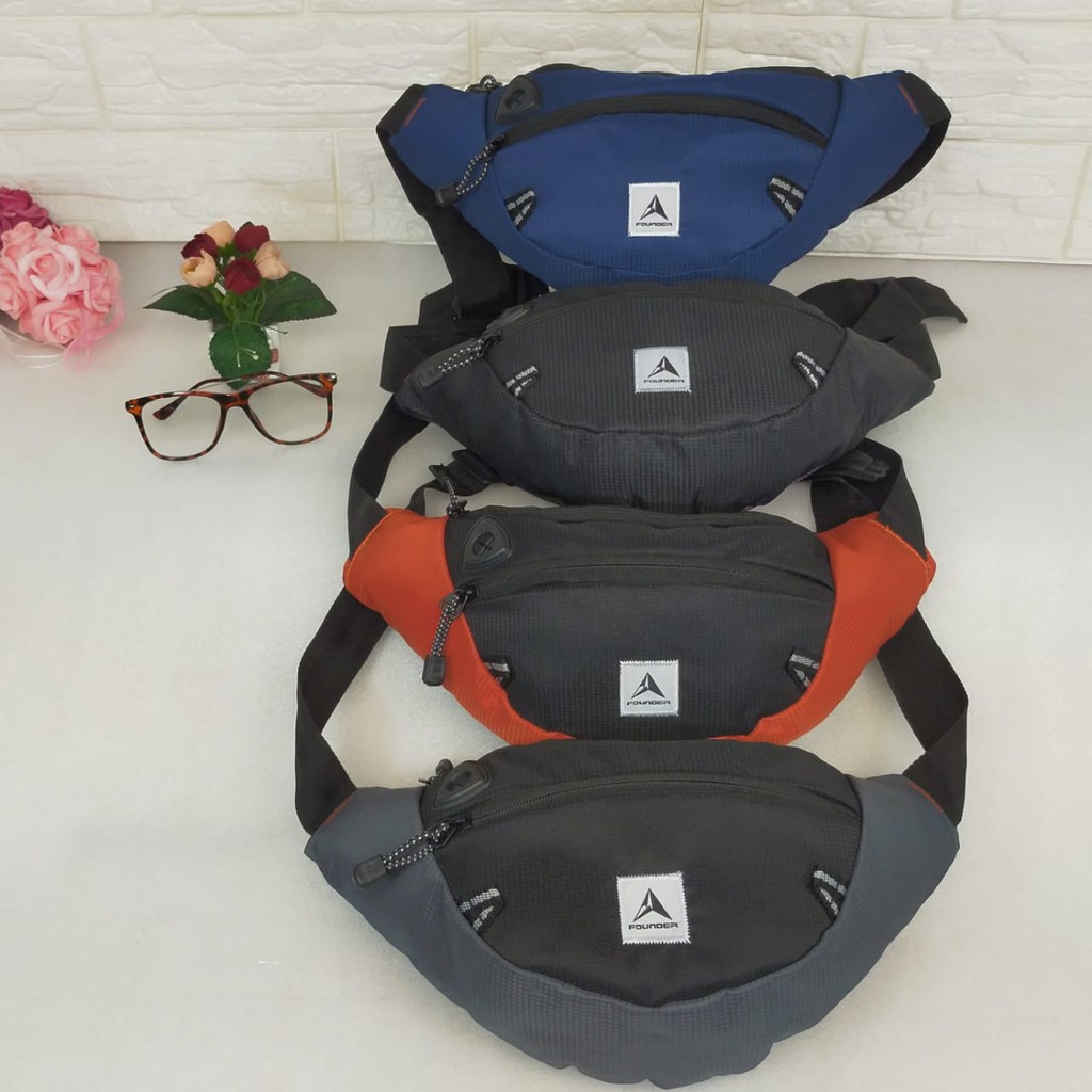 TAS PINGGANG SLEMPANG WAISTBAG parasut PRIA/WANITA AL-017