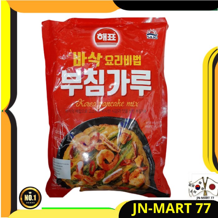 

MAKANAN KOREA/KOREAN FOOD SAJO PAJEON PANCAKE MIX 1 KG- MARTABAK KOREA