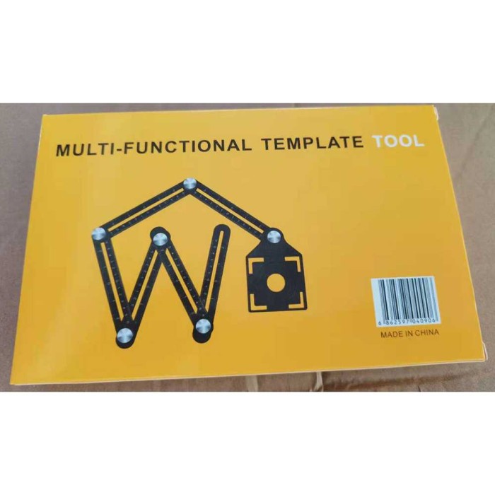 

Produk Unggulan Pengaris Alat Bantu Penanda Lubang Keramik Six Sided Ruler With Hole L Bergaransi