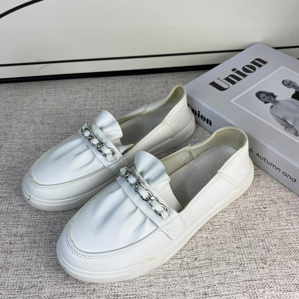 AGI21011 sepatu putih wanita murah sepatu sneakers wanita import sepatu slip on wanita cod jakarta