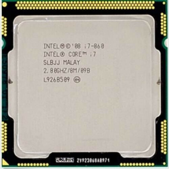 PROCESSOR INTEL CORE I7 860 TRAY + FAN INTEL LGA 1156