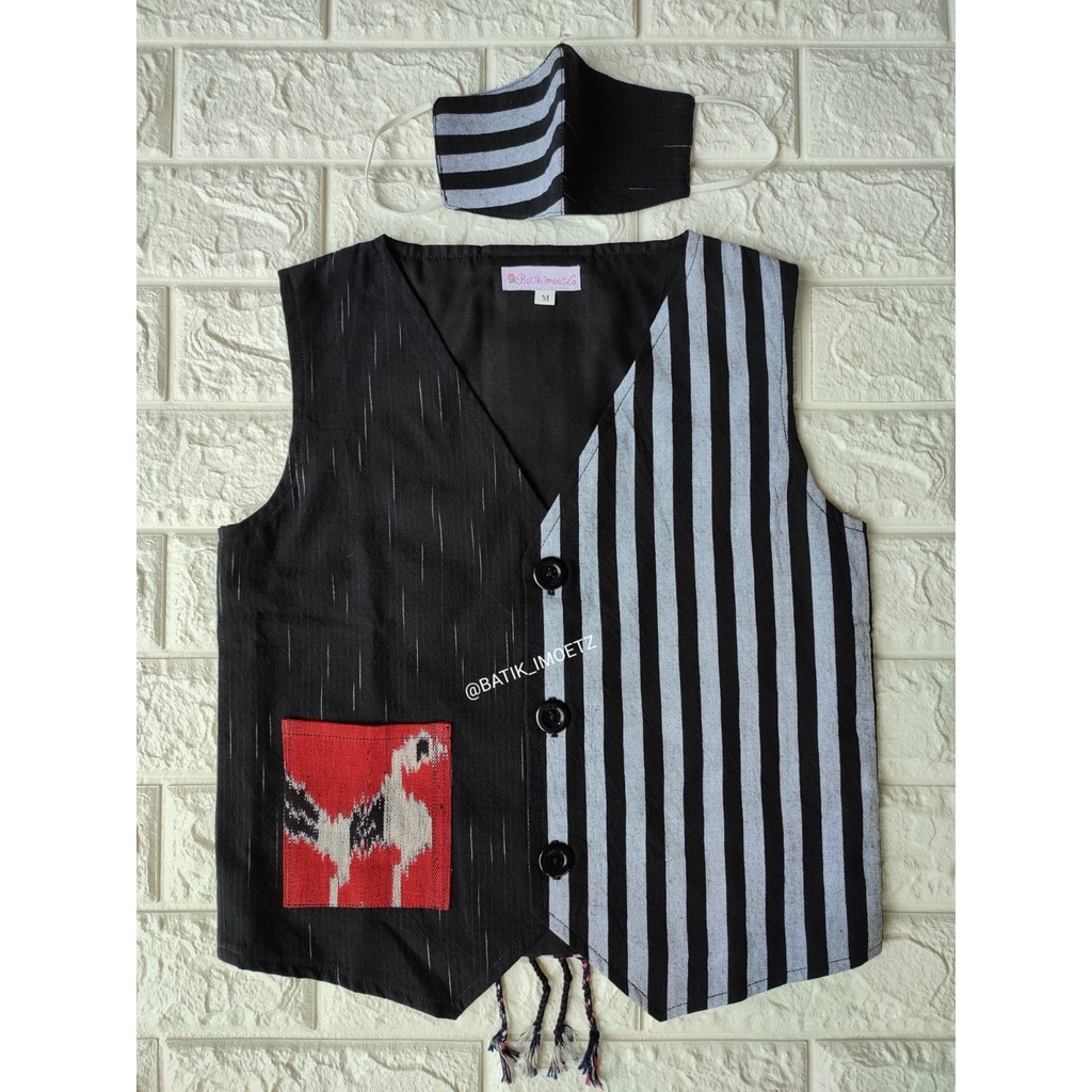 Rompi Batik Anak Laki / Vest Batik Anak Laki
