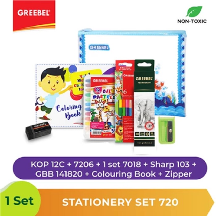 

GREEBEL Paket Alat Tulis Stationery Set 720 T