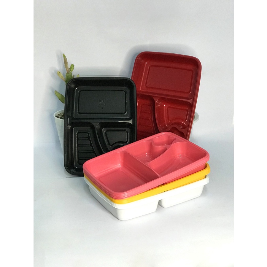 MIKA BENTO BINTANG / BOX BENTO / TRAY BENTO / LUNCH BOX ISI 50 pcs