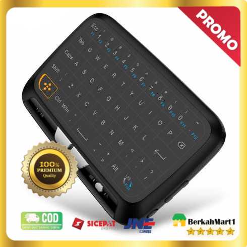 Alphun Air Mouse Touchpad Keyboard Wireless 2.4GHz - H18