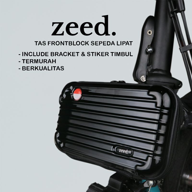 Zeed Tas Front Block Koper Mini Sepeda Lipat Berkualitas Murah