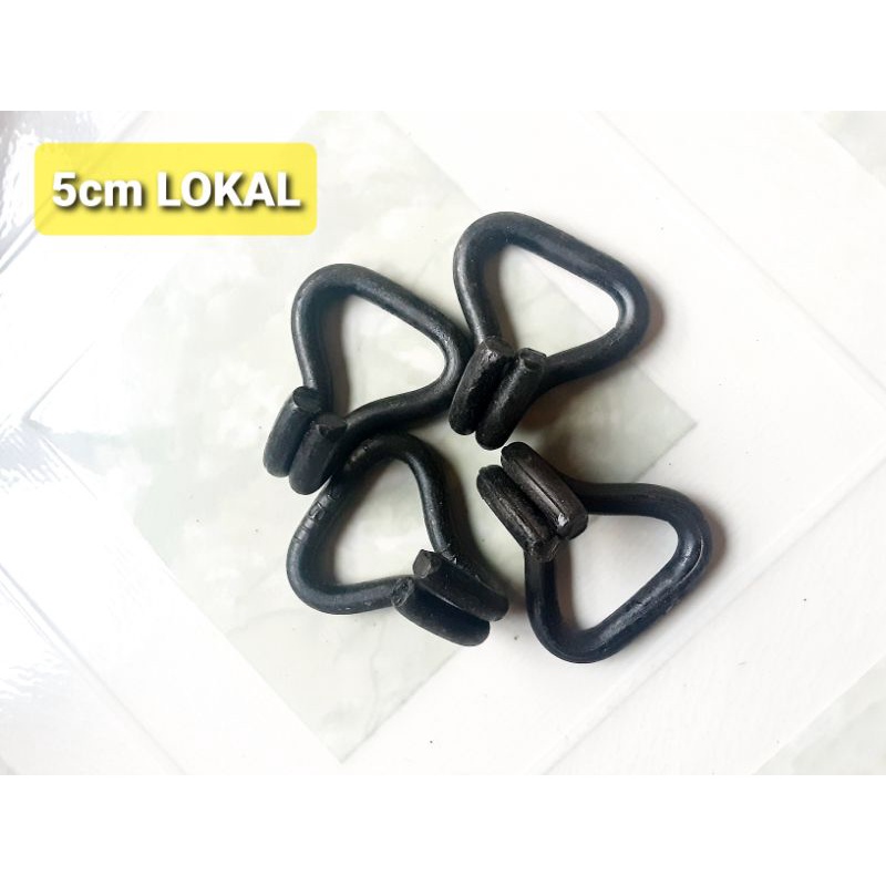 double J hook / cantolan untuk rachet tie down tali krek trek belt