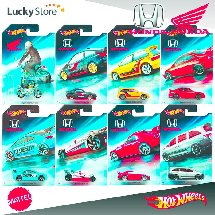 hot wheels honda series 2018