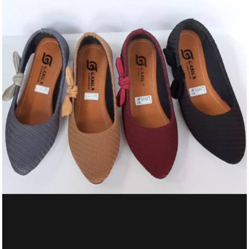 SEPATU FLAT DIXSI PITA SAMPING