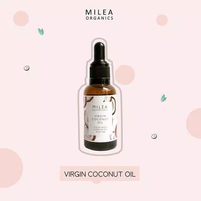 Jual Virgin Coconut Oil Face Oil Serum Wajah Milea Organics (Bisa COD