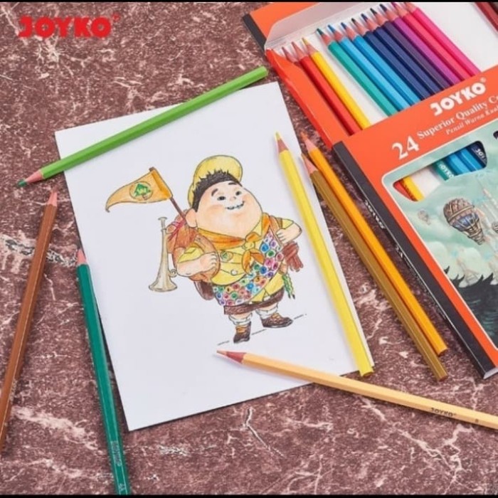 

Nikmati Pensil Mewarnai Joyko Ori / Pensil Warna Ori Joyko 24Pcs Sale!!!