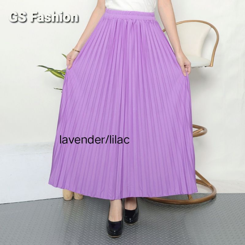 ROK PLISKET WANITA PREMIUM / ROK PLISKET / ROK PLISKET PANJANG / ROK PLISKET JUMBO / ROK PLISKET MAYUNG / ROK PREMIUM