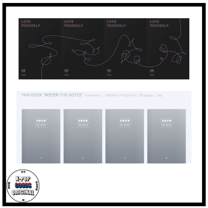 BTS Album - TEAR [ALBUM SEALED READY STOCK]