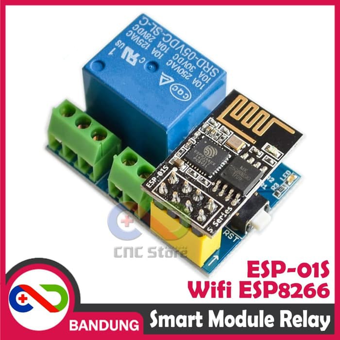 SMART MODULE RELAY WIFI ESP8266 ESP-01S WIFI RELAY MODULE 5V IOT