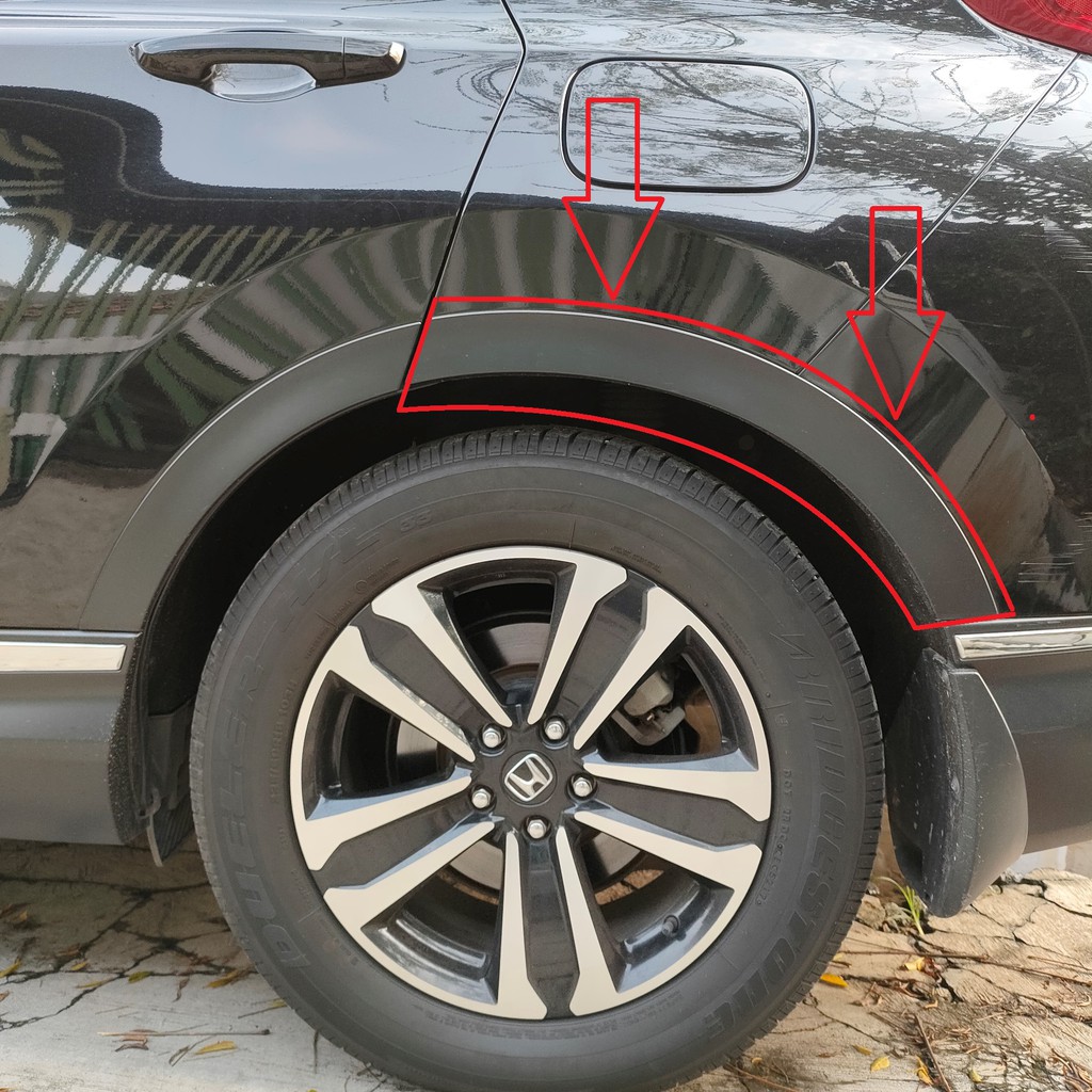 Moulding Spoiler Belakang Crv Turbo 2018-2020 Original
