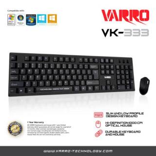 Keyboard & mouse varro vk-333