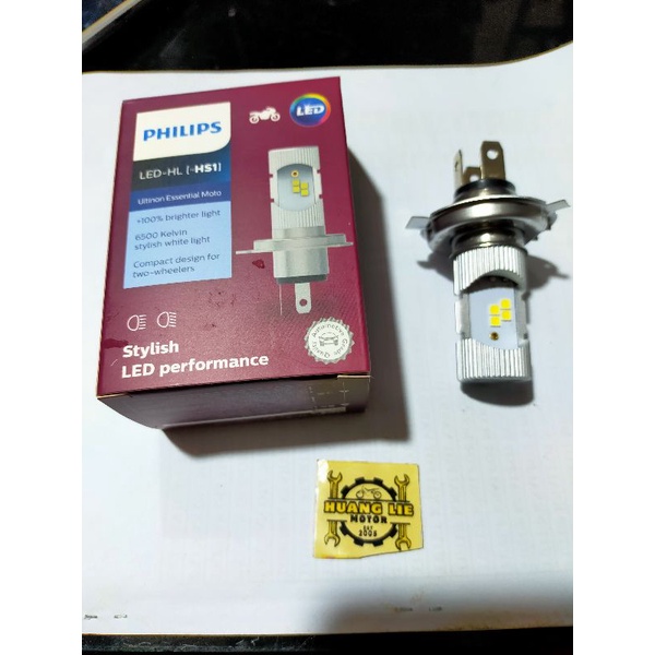 bola lampu depan LED vixion scoopy philips