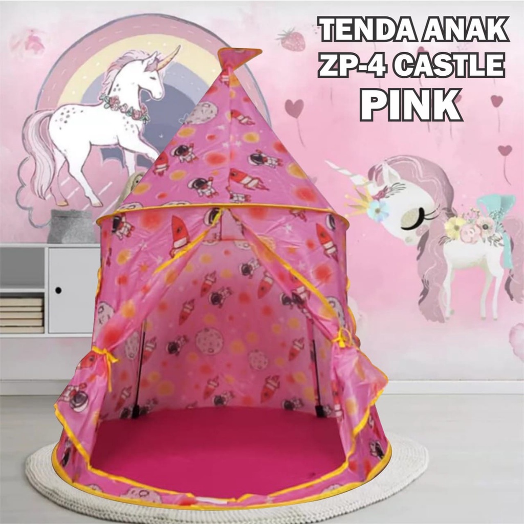 TENDA ANAK Tenda Mainan Model Castle Kids Tenda Anak Castle Jaumbo Camping Tent Bentuk Istana Kastel