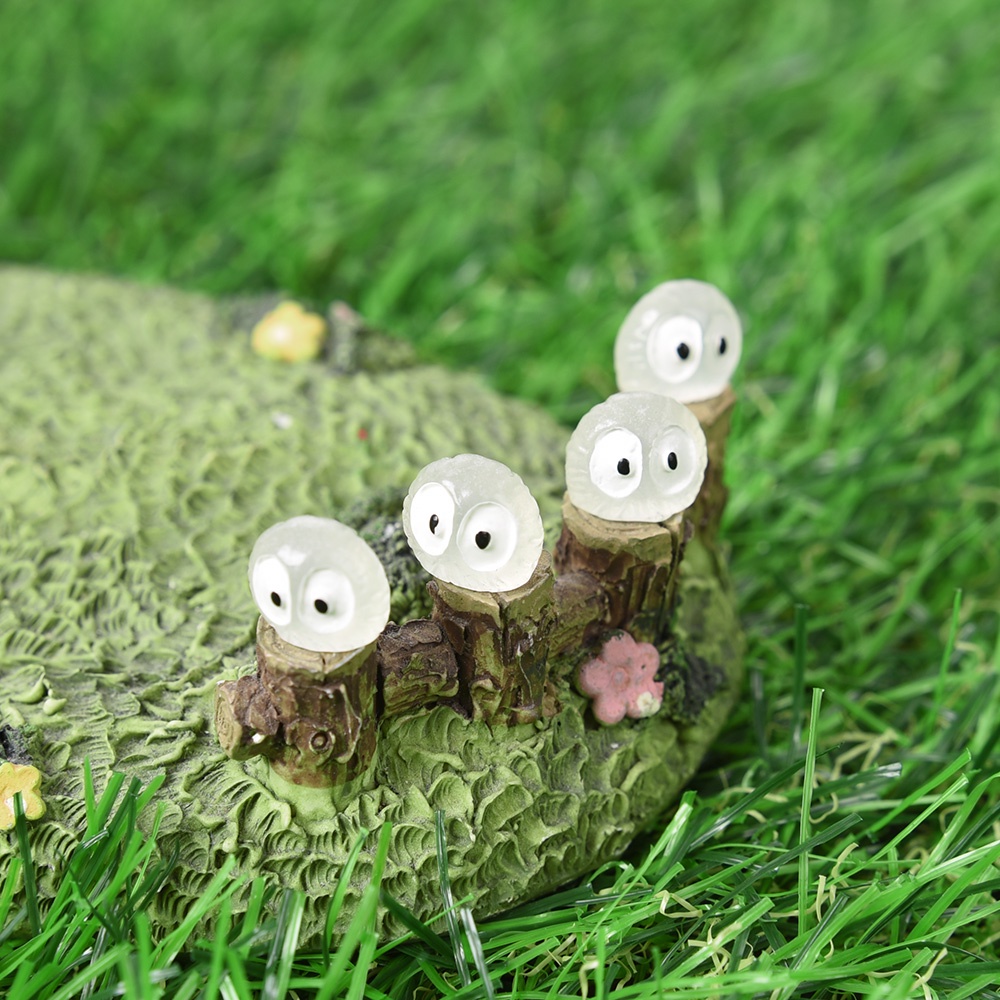 5 Pcs Miniatur Resin Desain Anime Alien Totoro Elf Briquettes Untuk Dekorasi Kamar Tidur