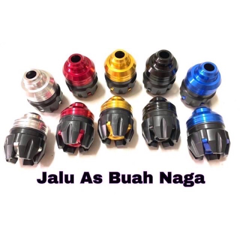 NEW JALU AS RODA DEPAN CNC SET KIRI KANAN JALU AS RODA NAGA UNIVERSAL