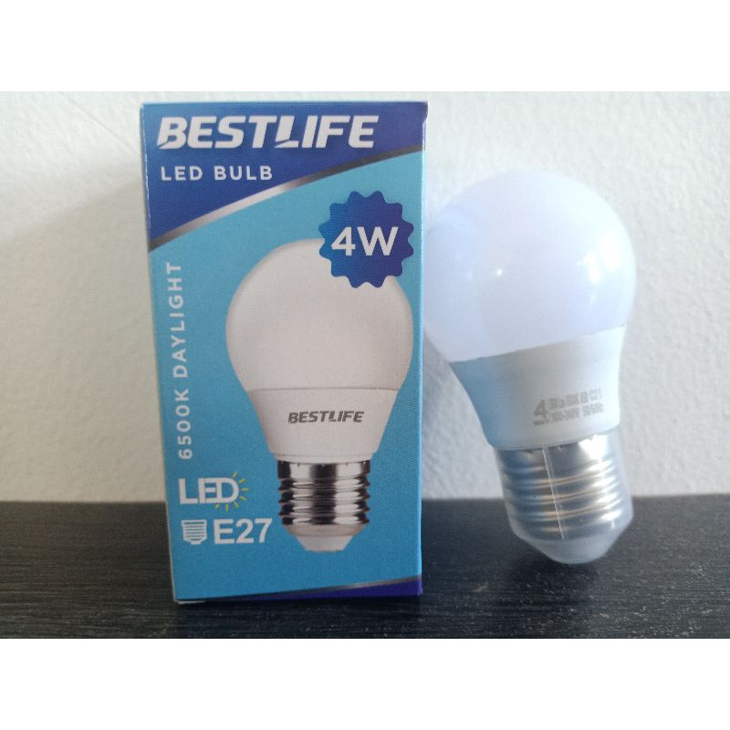 LAMPU BULB AMAN DIKIRIM BEST LIFE LED 4 WATT 6500K BESTLIFE BL-LED-BULB-4W-A50 BOHLAM