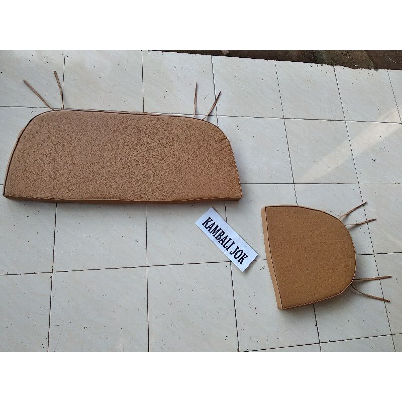 Custom request SARUNG+ISI BUSA jok bantalan dudukan kursi tamu BETAWI ,, harga 1 SET FORMASI 2-1 Teb