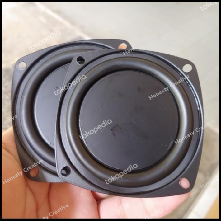 2Pcs Passive Bass Radiator Vibration Subwoofer 3" Inchi