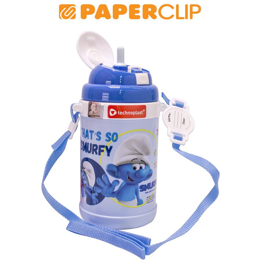 BOTOL MINUM SMURF TECHNOPLAST 600 ML S142.SMMV/48P