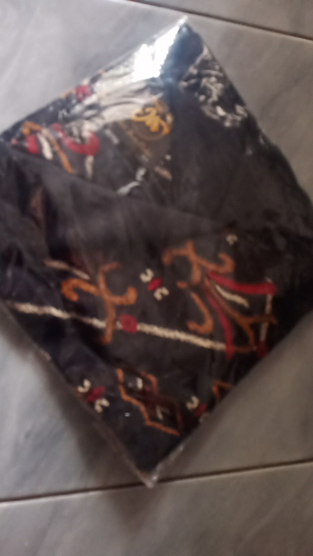 Batik Wanita Asj Sa Hrb026 Kenongo Kemeja Tosca Pendek