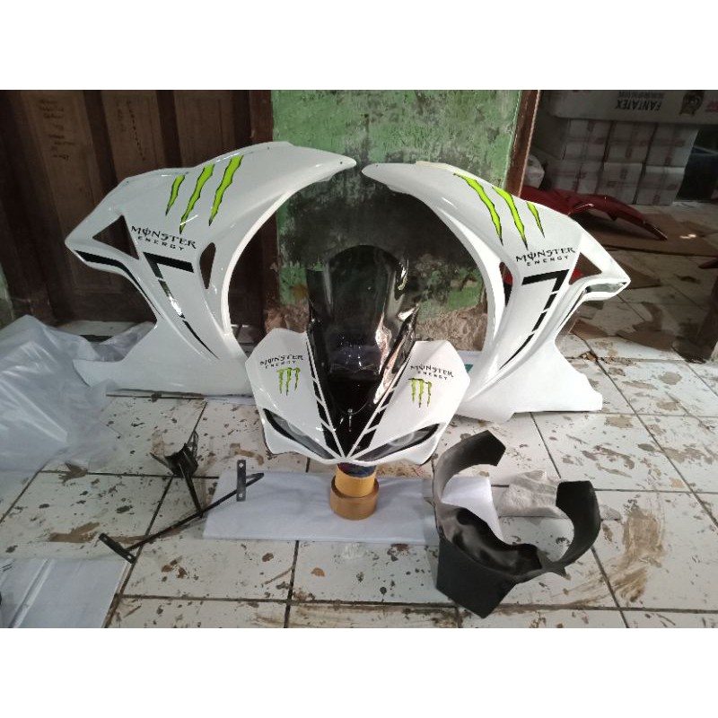 Fairing depan yamaha R25 untuk vixion new dan old, byson, cb150t, verza