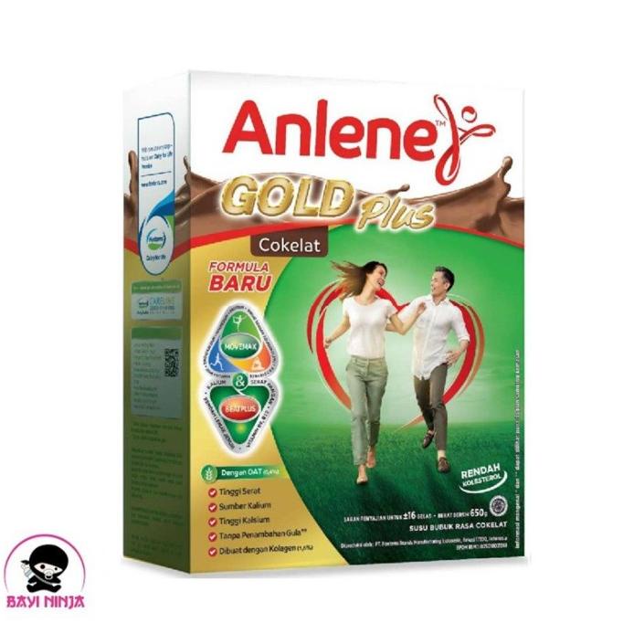 

BISA BAYAR DITEMPAT ANLENE Gold Cokelat Coklat Susu Kalsium Box 650 g